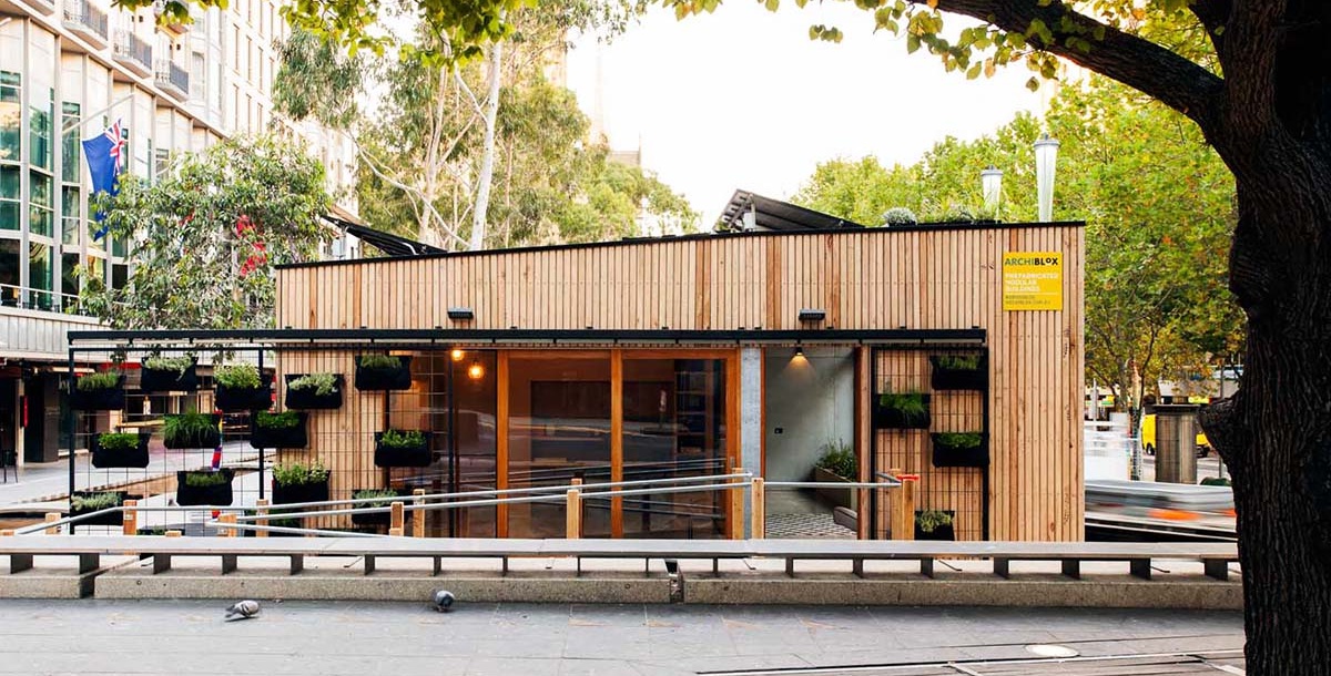 Avustralya'nın ilk karbon pozitif prefabrik evi