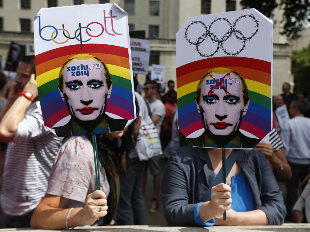 Putin Eşcinsel Eylem