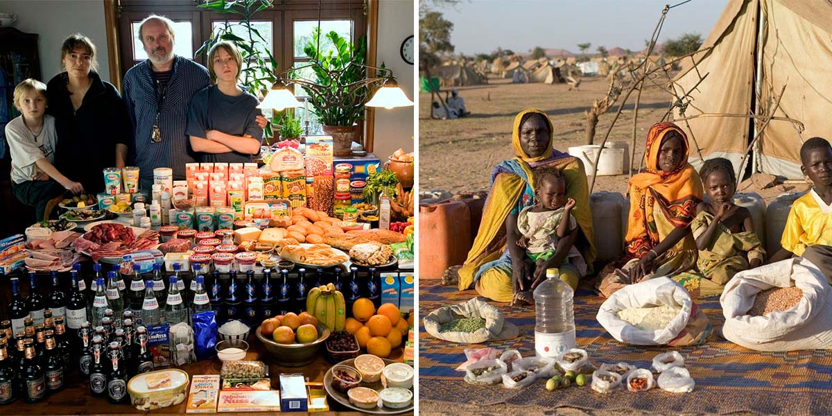 Dünyanın dört bir yanından fotoğraflarla gıda adaletsizliği