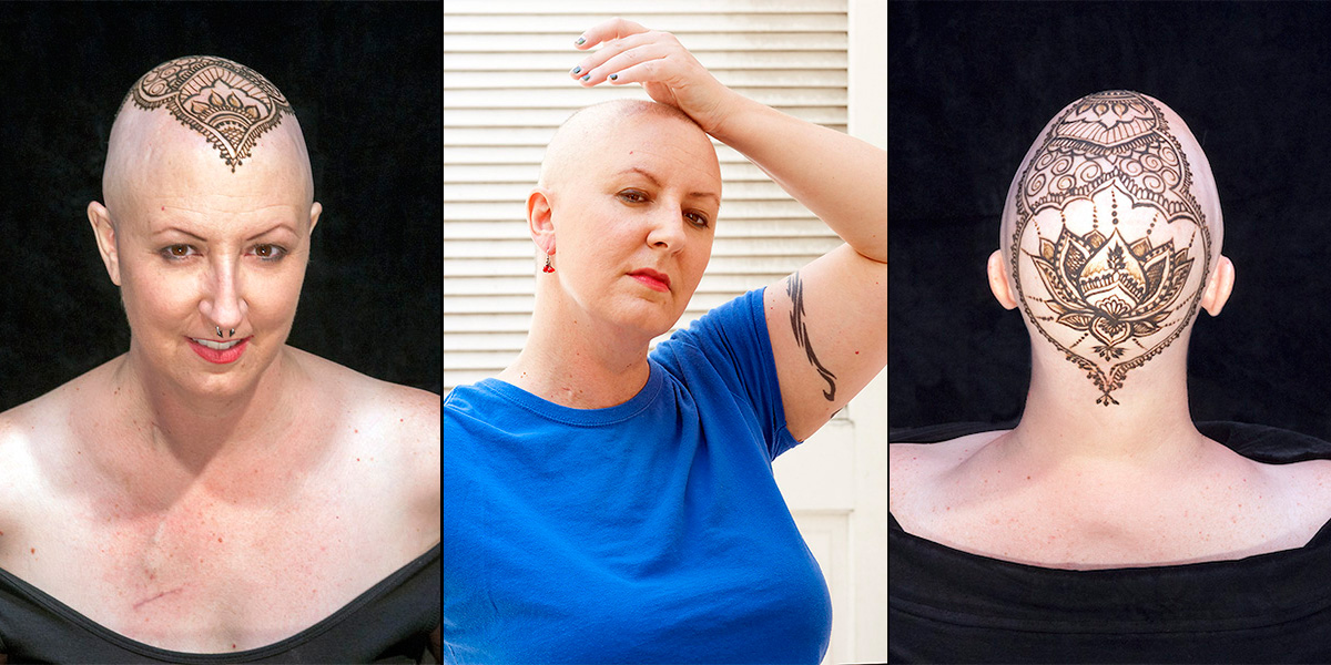 Meme kanserine karşı verdiği mücadeleyi rengârenk fotoğraflara sığdırdı