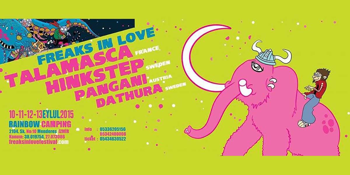 Psychedelic müzik festivali Freaks in Love 10 Eylül’de başlıyor
