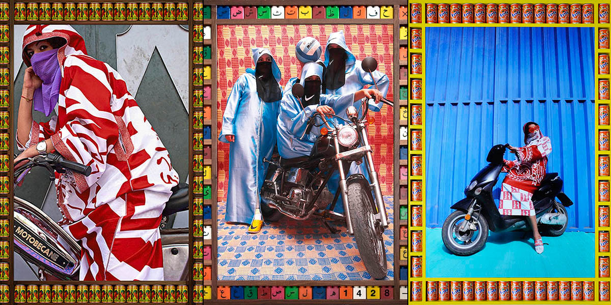 Sanatçı Hassan Hajjaj, Marakeş’in motosikletli kadın çetelerini fotoğrafladı