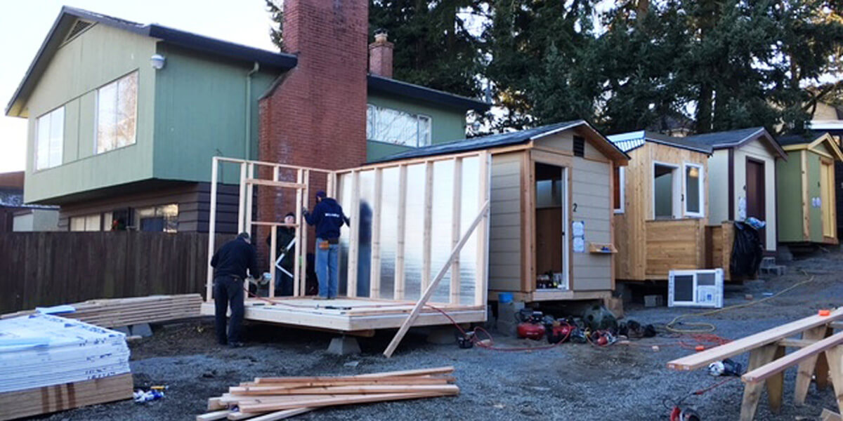 “Minik ev” köyü Seattle’daki evsizlere kapılarını açıyor