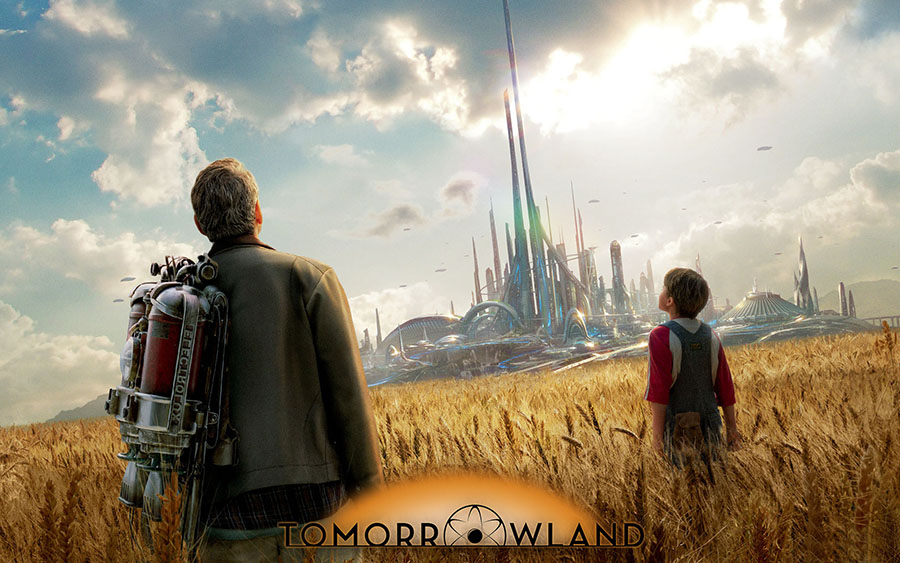 Tomorrowland filminin muthis gelecek ongorusu -kapak