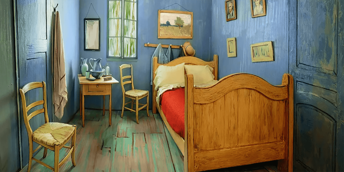 Van Gogh’un ünlü tablosunun içinde bir gece