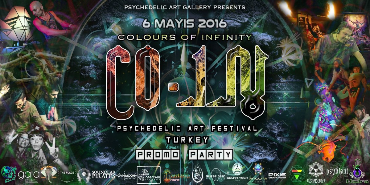 CO.IN Psychedelic Art Festival 2016 promo event