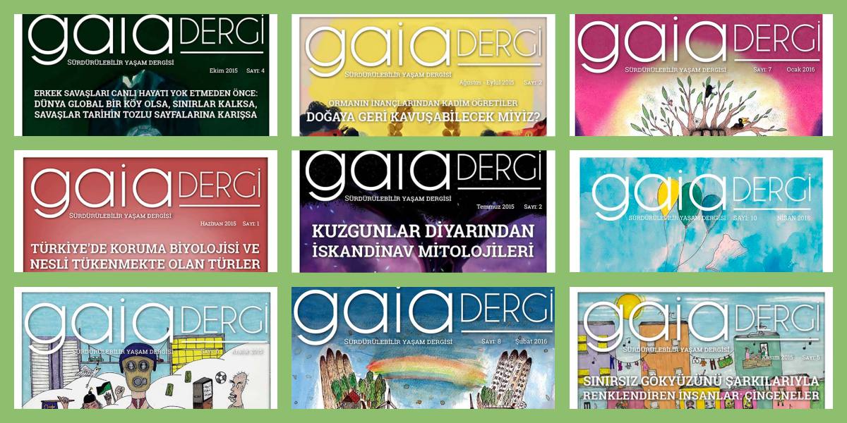 Gaia Dergi arşivlerini edinmek şimdi daha kolay