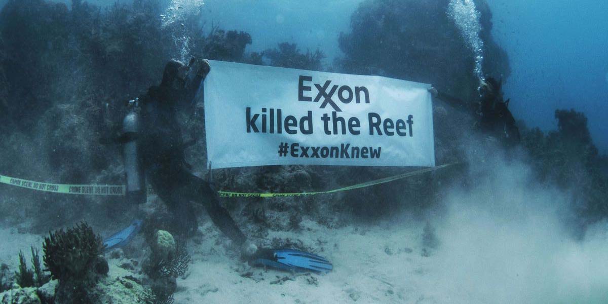 Rengârenk mercan resifi ağardı: Exxon biliyordu, mercanları Exxon öldürdü