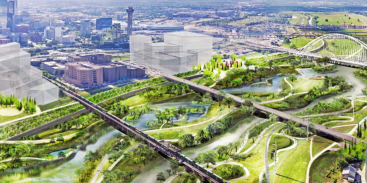 Dallas Amerika’nın en büyük kentsel doğa parkını inşa ediyor