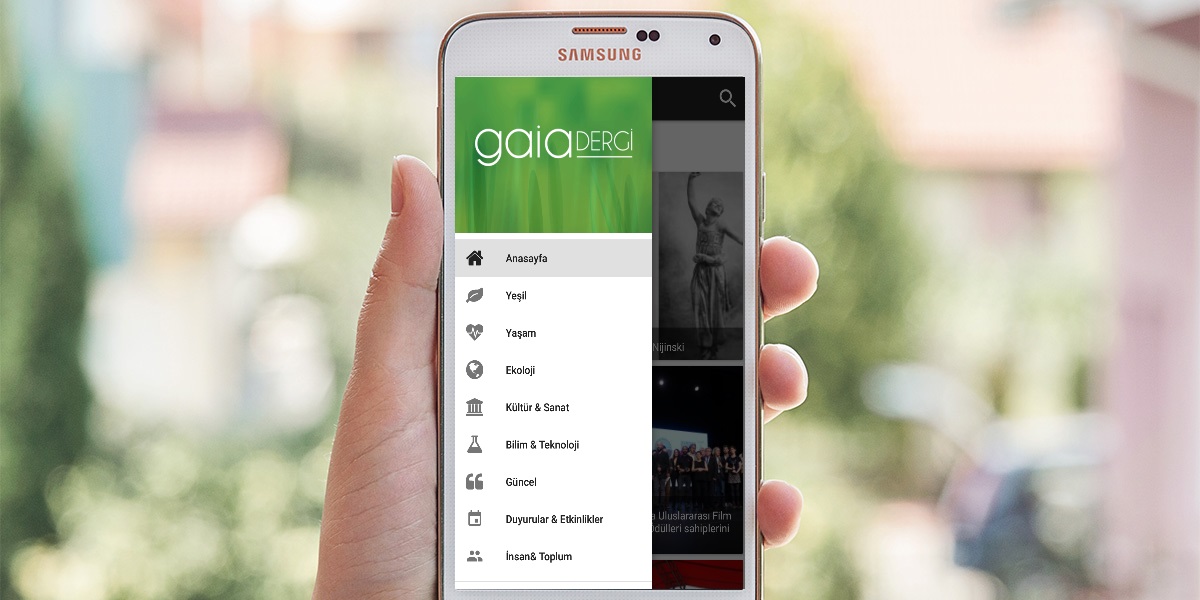 Gaia Dergi Android uygulaması v5.0 güncellemesi yayınlandı!