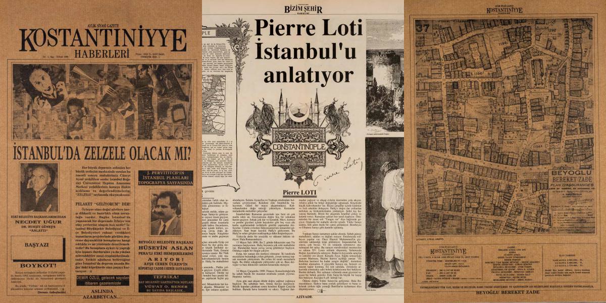 Kostantıniyye Gazetesi İstanbul Araştırmaları Enstitüsü ile dijital olarak yayında