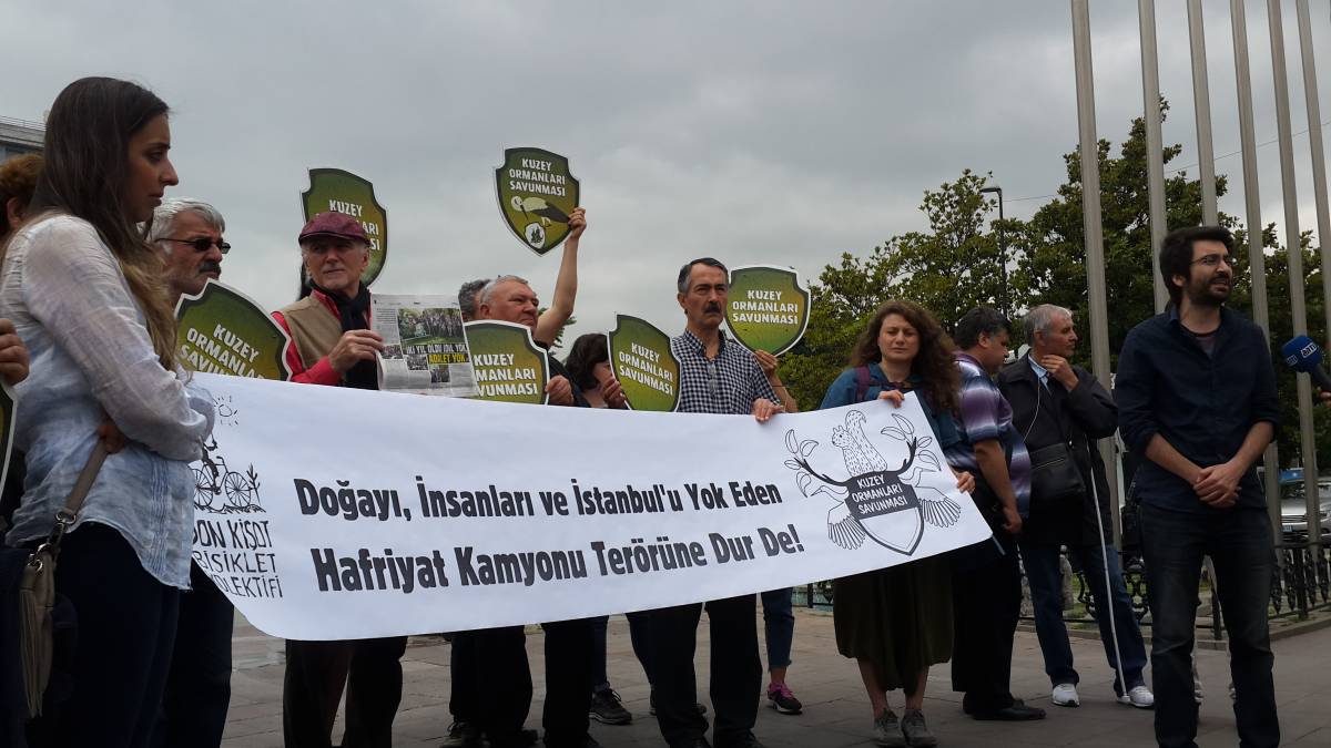 Hafriyat Kamyonu Terörüne, İstanbul’un Şantiye Kente Dönüşmesine Dur De!