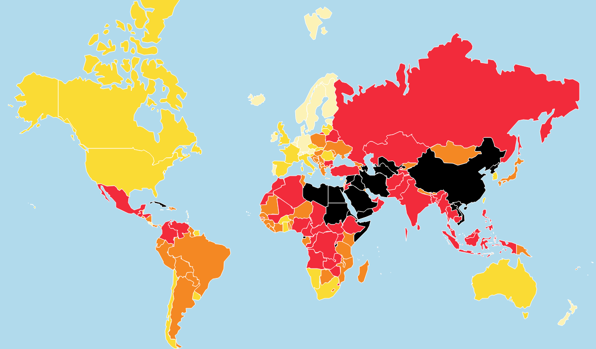 2018 Dünya Basın Özgürlüğü Endeksi: Türkiye 157. sırada
