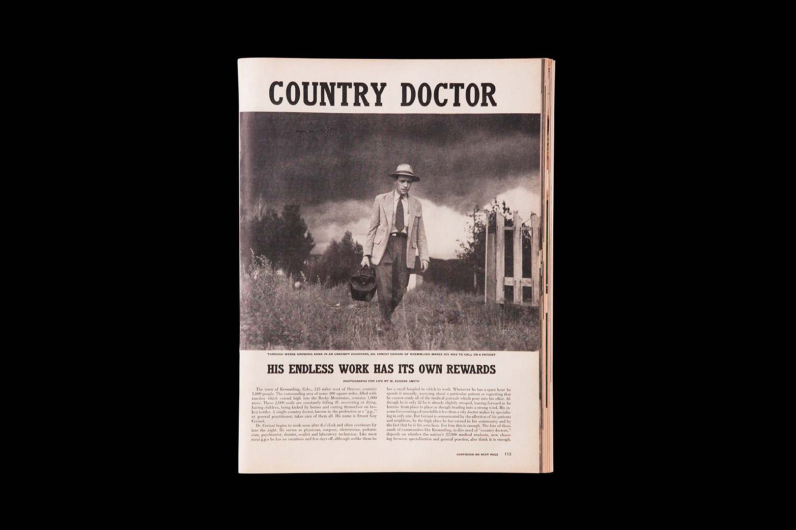 W. Eugene Smith’in İkonik Fotoröportajı “Köy Doktoru”