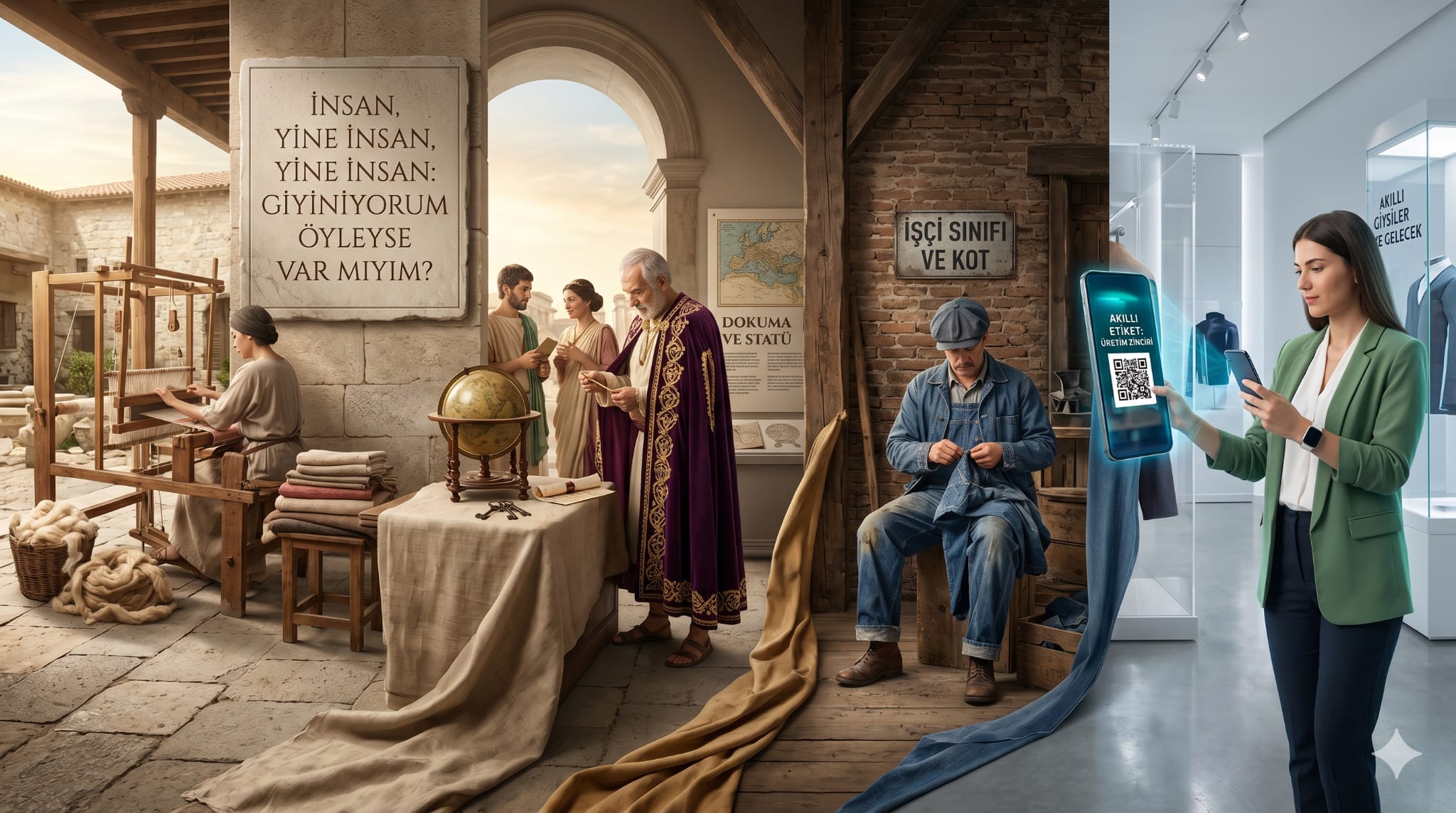 İnsan, yine insan, yine insan: Giyiniyorum öyleyse var mıyım?